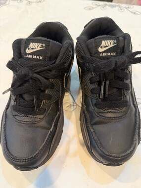 Nike Air Max 90 LTR GS Kids' Triple Black Sneakers